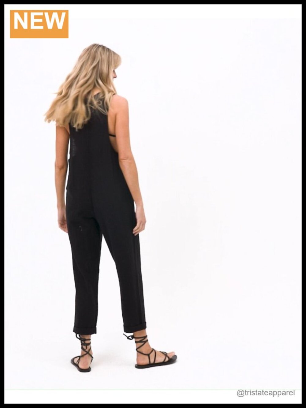 L*Space Freya Jumper Loose Fit Cotton Sleeveless Beach to Brunch - Picture 3 of 3